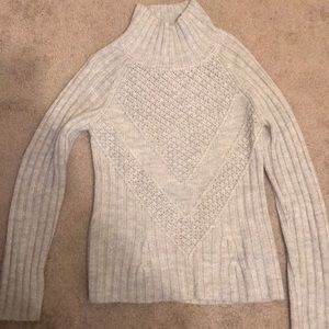 Grey Banana Republic Turtleneck Sweater